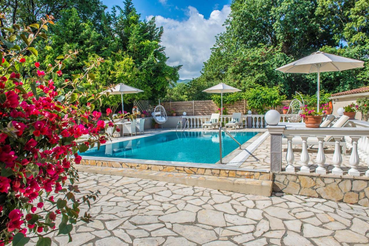 Villa Zapphira Peritheia Corfu ภายนอก รูปภาพ